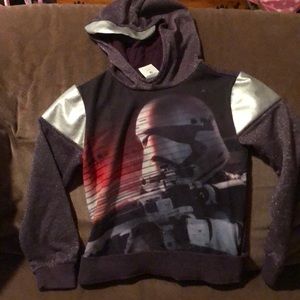 Girls Star Wars hooded sweatshirt